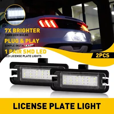 For 15-21 Ford Mustang Assembly Kit LED License Plate Light Tag Bulb Styling EAN • $12.34