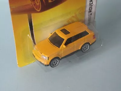 Matchbox 2005 Range Rover Sport Yellow Body 70mm Toy Model Car USA Issue • £19.99