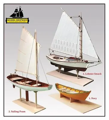 Model Shipways Shipwright 3 Model Boat Kits Combo Series With Tools • $169.99