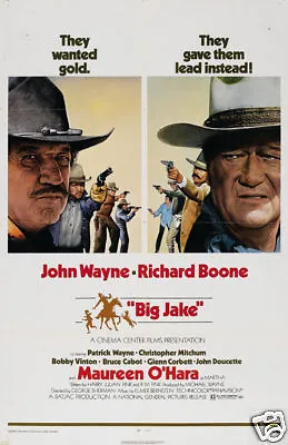 Big Jake John Wayne Cult Movie Poster Print • $5.99