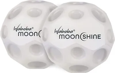 Funstuff Waboba Moon Ball Moonshine 2-Pack | Light-Up Bouncing Ball • $33.45