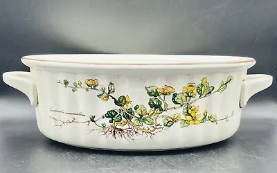 Villeroy & Boch Botanica Lysimachia Nummalaria 4 Quart Oval Casserole • $50