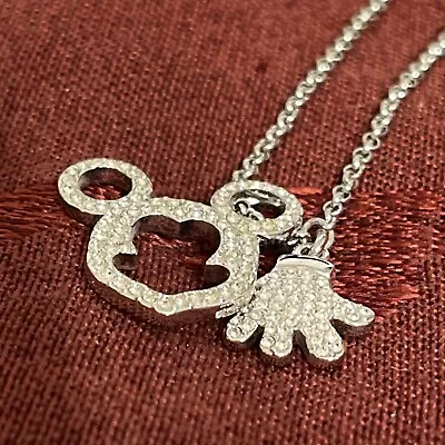 Swarovski Mickey Mouse Necklace • $50