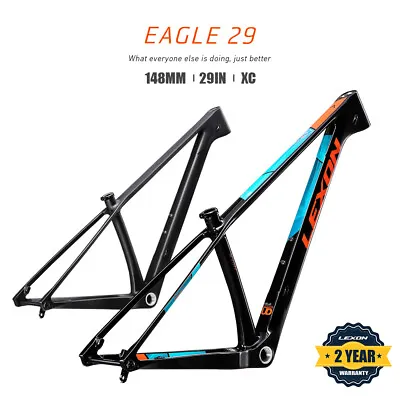 £242.99 • Buy Lexon 29  Carbon MTB Frame XC Mountain Bike Frame 148*12mm 15/17/19inch BOOST