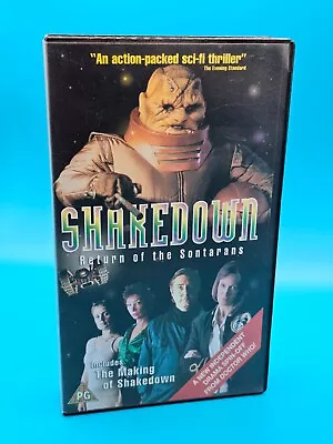 Doctor Who VHS Video Cassette Shakedown Return Of The Sontarans Inc Making Of • $10.09