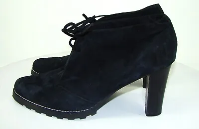 Colin Stuart Womens Black Suede Ankle Boots Size 9     C124 • $19.99