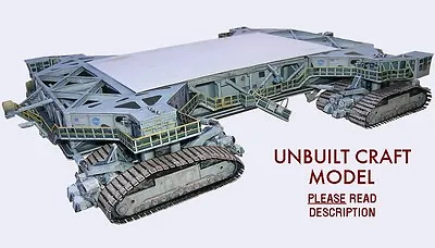 Space Shuttle Crawler Transporter Model Craft Kit For Revell W/Booster&MLP 1:144 • $27.81