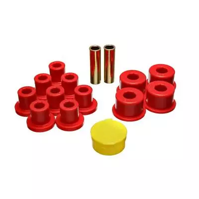 Energy Suspension Leaf Spring Bushing 10.2101R; Rear Set Red For 62-80 MG MGB • $37.16