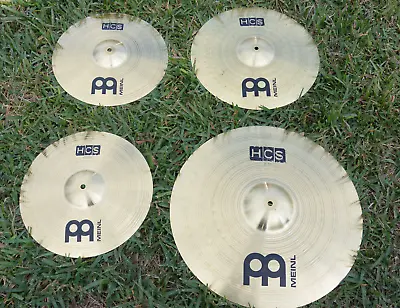 MEINL HCS CYMBAL PACKAGE 16  CRASH 20  RIDE And 14  HI HAT CYMBALS! Mi468 • $197.95