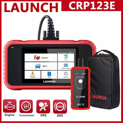 LAUNCH OBD2 Scanner CRP123E Engine ABS SRS Code Reader Diagnostic Scan Tool 5in • $141