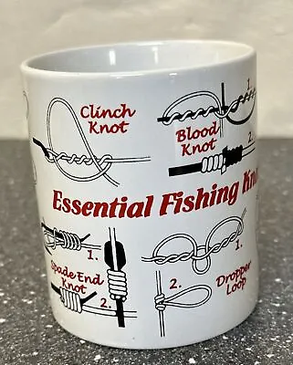 Novelty ‘Essential Fishing Knots’ Nautical Mug  • £9.99