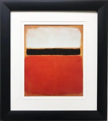 Mark Rothko  Untitled  1955 FRAMED Art Abstract Expressionism NEW  Pollock • £67.46