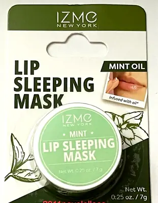 IZME Lip Sleeping Mask * MINT OIL * Sooting Moisturizing Long Lasting 0.25 Oz • $12.88