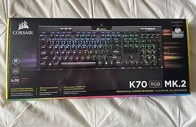 Corsair K70 MK.2 RGB Cherry MX Brown Mechanical Gaming Keyboard • $160