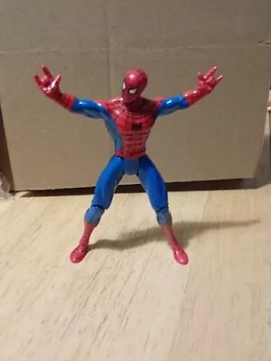 Marvel Web Racer Spider-Man Animated Series 5  Action Figure - Toy Biz 1994 • £11.99