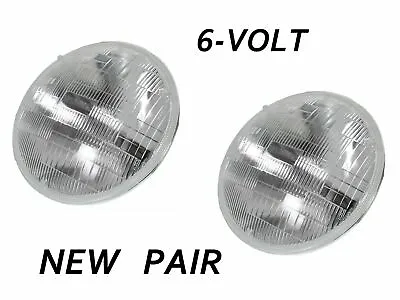 2 Sealed Beam Headlight Bulbs 6V 1940-1952 Buick 40 41 42 46 47 48 49 50 51 52 • $47.50