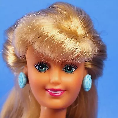 Maxie Dance N Romance Doll Nude 1989 Grow So Pretty Hair Original Blue Earrings • $9.99