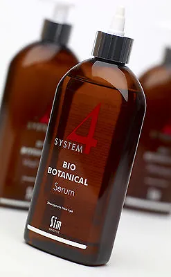 SIM System 4 Bio Serum Hair Loss Treatment Vital Cure And Shampoo 500ml Package • £54.95