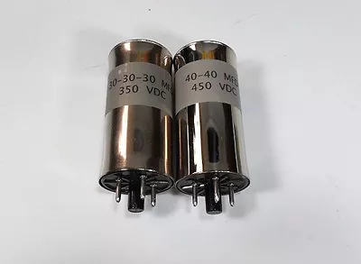 Collins R-390A Receiver NEW Chassis Mounted Capacitor Can Set Of (2) • $129.99