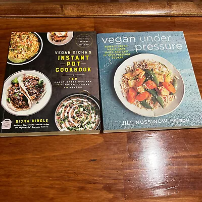 Vegan Richa’s Instant Pot Cookbook & Vegan Under Pressure Cookbook  • $25.99