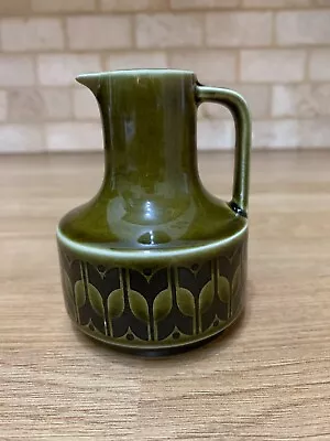 Vintage 1970's Hornsea Heirloom Green Vinegar/Oil Jug (no Lid) • £5