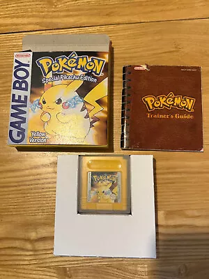 Pokémon: Yellow Version -  Nintendo Gameboy - Boxed With Manual - Good Condition • £150