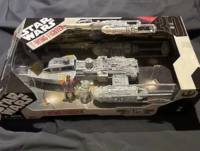 STAR WARS 30th Anniversary TAC Y-Wing Fighter Rebel Pilot R5-F7 Droid 2007 MIB • $170