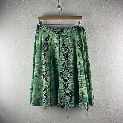 Anthropologie L 10 Odille Retro Rockabilly Mexican Pinup Sequin Sash Patio Skirt • $58