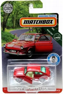 2019 Matchbox Moving Parts MBX Road Trip '65 Volkswagen Type 3 Fastback • $4.25