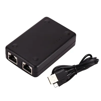 Mini 2 Ports RJ45 Ethernet Network Switch Adapter Splitter For • £7.91