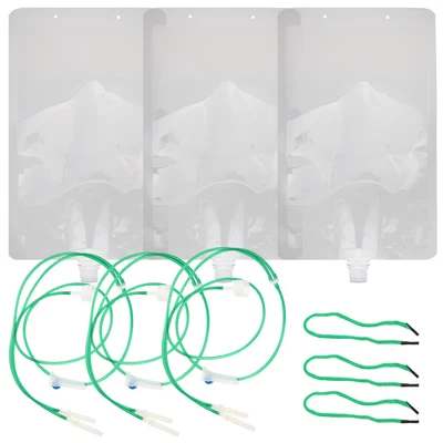 $10.06 • Buy 3 Sets Gardening Infusion Bag Iv Saline Bags Dripping Water