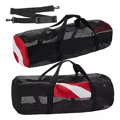 Mesh Dive Bag Dive Gear Scuba Mesh Bag With Zipper Foldable Beach Bags  • $63.49