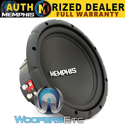 Memphis Srx1044 10  Sub 400w Dual 4-ohm Subwoofer Bass Speaker Car Audio New • $79.99