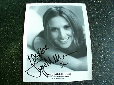 Jayne Middlemiss Original Hand Signed Photograph Tv Love Island Masterchef Model • £45