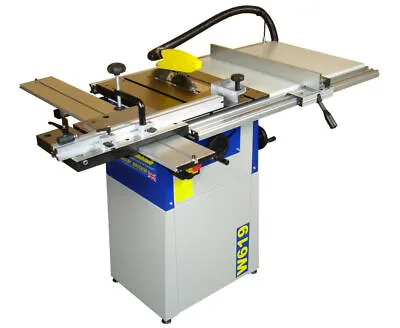 Charnwood W619 8'' Cast Iron Table Saw With Sliding Carriage • £797