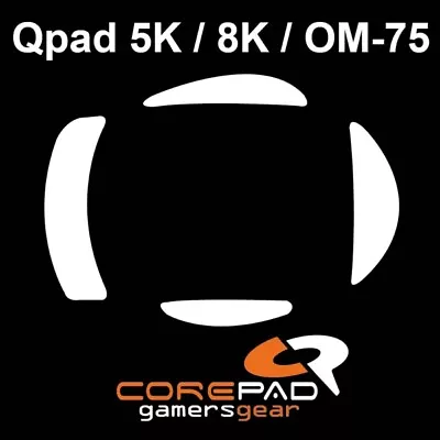 Corepad Skatez Qpad 5K 8K OM-75 Replacement Mouse Feet Hyperglides PTFE Teflon • $12.99