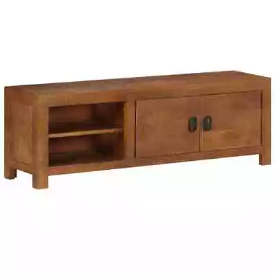 TV Stand TV Unit Sideboard TV Console Media Cabinet Solid Wood Mango VidaXL Vida • $197.99