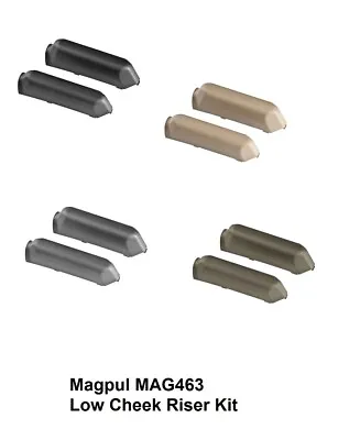$21.72 • Buy Magpul - MAG463 Hunter SGA Low Cheek Riser Kit  0.25  & 0.50  - NEW All Colors! 