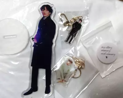 Bts V Key Ring Grip Talk Accessory Fanmade Fansite • $26.58