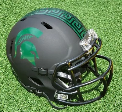 Michigan State Spartans  2023 Black Alternate Football Mini Helmet Others Too • $51