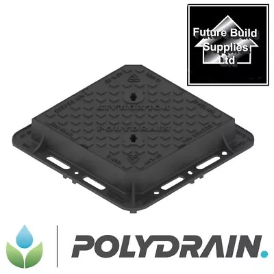 D400 Ductile Iron Heavy Duty Traffic Manhole Access Cover 450mmx450mm 590x590 • £160