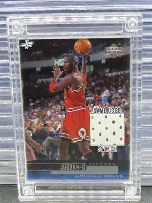 2223 Jersey Fusion Michael Jordan Game Used Jersey Swatch #MJ87U Bulls • $3.25