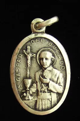 Vintage Virgin Mary Jesus Medal Religious Holy Catholic Gaspar Del Bufalo • $7.99
