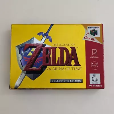 VGC! Genuine Nintendo 64 N64 Legend Of Zelda Ocarina Of Time CIB PAL AU Complete • $349.99