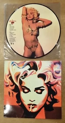 Madonna LP Vogue Live Picture Disc RARE! Pic Sleeve • $196.69