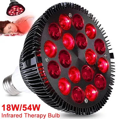 £25.49 • Buy LED Infrared Therapy Bulb Light 660nm Red&850nm Near Infrared Combo Pain Relief