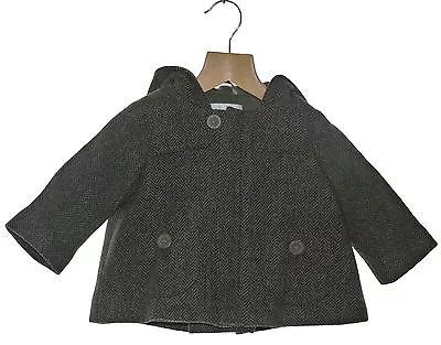 Marie Chantal 100% Wool Herringbone Duffle Coat Girls Boys Various Sizes NWT • $34.69