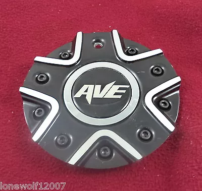 Ave By MKW Black Silver Metal Custom Wheel Center Cap # JM C5238-1 ONE CAP • $60