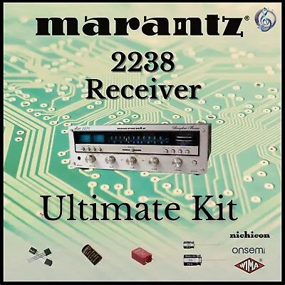 Marantz 2238 Receiver Ultimate Upgrade Kit Genuine Parts Restoration Guarantee • $95.95