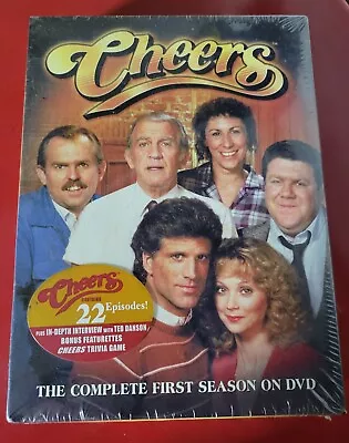 Cheers - The Complete First Season DVD 2003 4-Disc Set Brand New Factory Sealed • $12.99